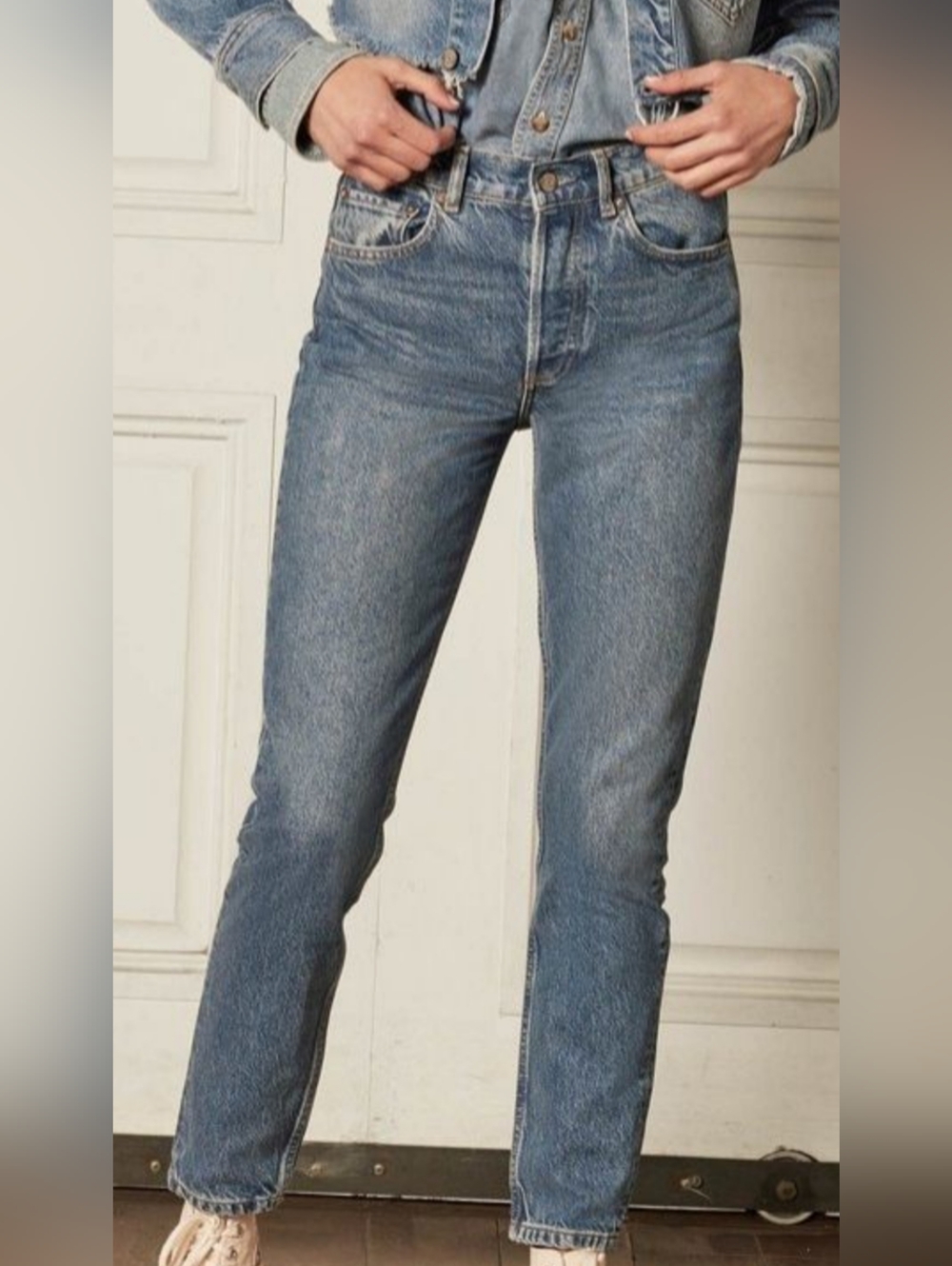 BOYISH Billy Stretch Skinny Jeans - Blue